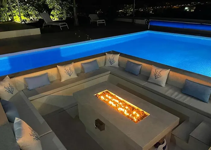 Gs Luxury Andrea, Quiet Luxury, Sunset With Sea Views ヴィラ アデヘ